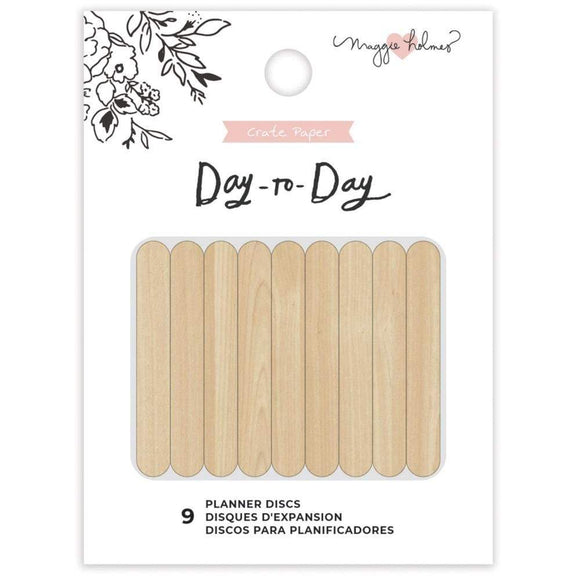 Scrapbooking  Maggie Holmes Day-To-Day Planner Discs 1.75