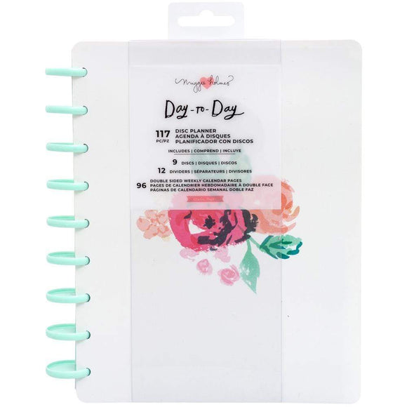 Scrapbooking  Maggie Holmes Day-To-Day Undated 12 Month Planner 7.5