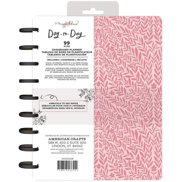 Scrapbooking  Maggie Holmes Day-To-Day Undated Dashboard Planner 7.5