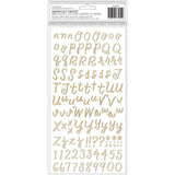 Scrapbooking  Maggie Holmes Marigold Thickers Stickers 224/Pkg Puffy Stickers
