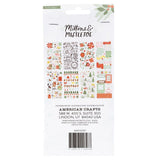Scrapbooking  Crate Paper Mittens & Mistletoe Sticker Book 296/Pkg stickers