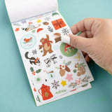 Scrapbooking  Crate Paper Mittens & Mistletoe Sticker Book 296/Pkg stickers