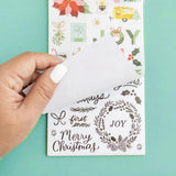 Scrapbooking  Crate Paper Mittens & Mistletoe Sticker Book 296/Pkg stickers