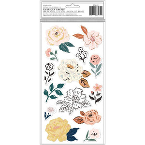 Scrapbooking  Fresh Bouquet Thickers Stickers 29/Pkg Bouquet Accent/Foam stickers