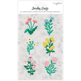 Scrapbooking  Maggie Holmes Garden Party Layered Stickers 6/Pkg stickers