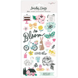Scrapbooking  Maggie Holmes Garden Party Sticker Book Matte Finish 304/Pkg stickers