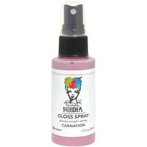 Scrapbooking  Dina Wakley Media Gloss Sprays 1.9oz - Carnation Mists and Sprays