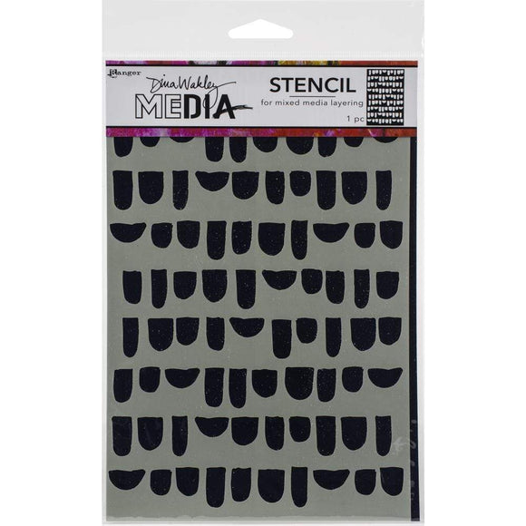 Scrapbooking  Dina Wakley Media Stencils + Masks 6