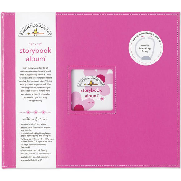 Scrapbooking  Doodlebug Storybook D-Ring Album 12