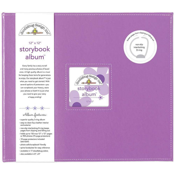 Scrapbooking  Doodlebug Storybook D-Ring Album 12