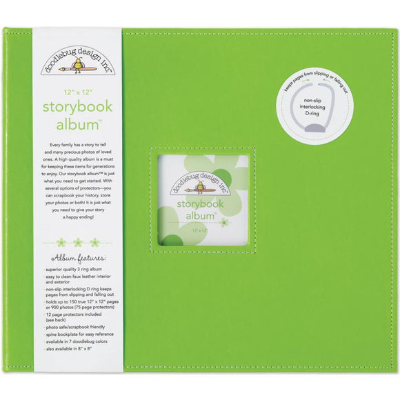 Scrapbooking  Doodlebug Storybook D-Ring Album 12
