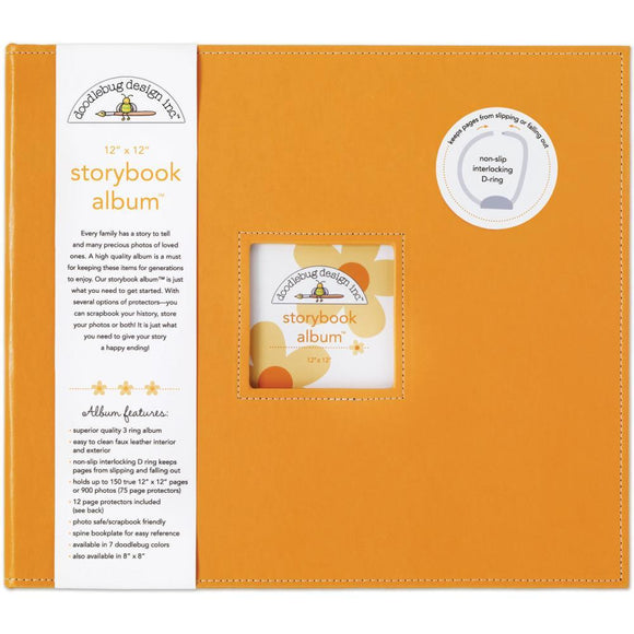 Scrapbooking  Doodlebug Storybook D-Ring Album 12