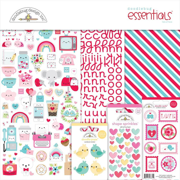 Scrapbooking  Doodlebug Essentials Page Kit 12