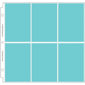 Scrapbooking  Doodlebug Page Protectors 12"X12" 12/Pkg (6) 4"X6" Pockets page protectors