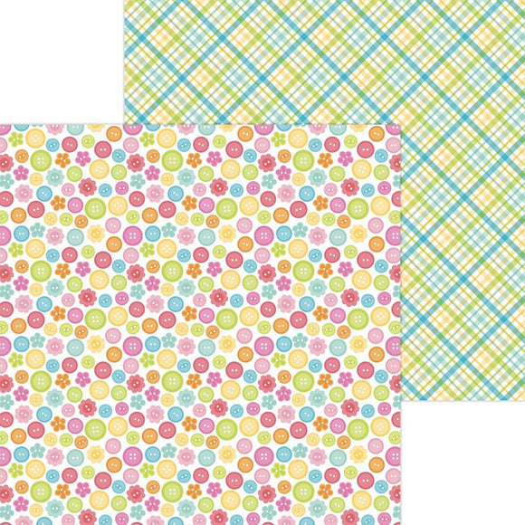 Scrapbooking  Cute & Crafty Double-Sided Cardstock 12