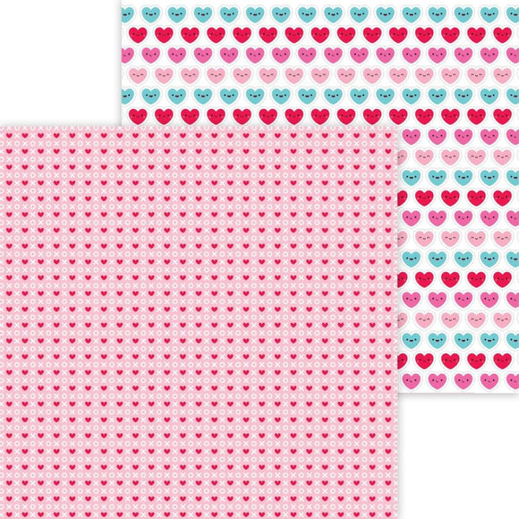 Scrapbooking  Doodlebug Lots Of Love Double-Sided Cardstock 12