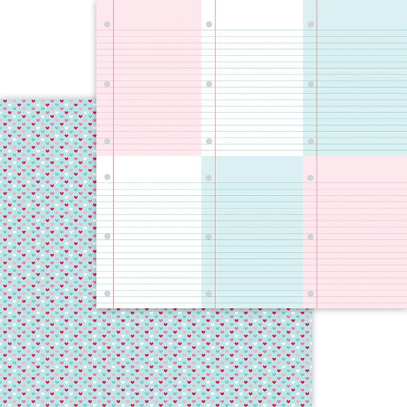 Scrapbooking  Doodlebug Lots Of Love Double-Sided Cardstock 12