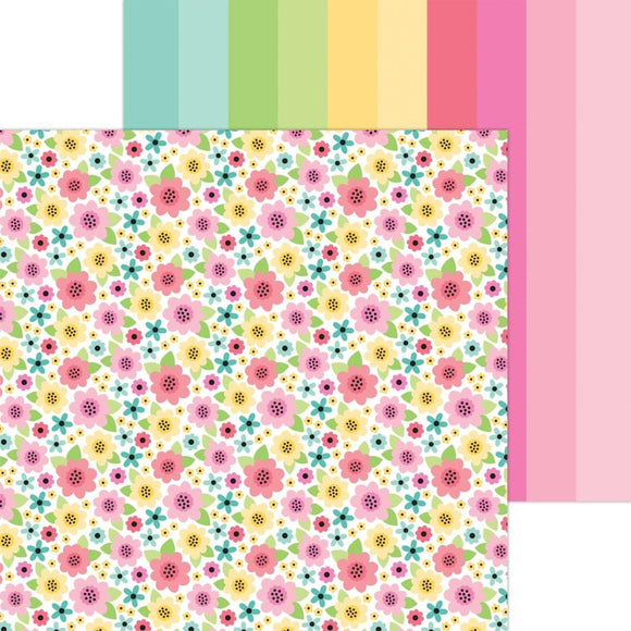 Scrapbooking  Doodlebug My Happy Place Double-Sided Cardstock 12