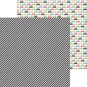 Scrapbooking  Doodlebug My Happy Place Double-Sided Cardstock 12"X12" - Homeward Bound Paper 12"x12"