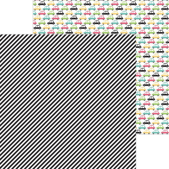 Scrapbooking  Doodlebug My Happy Place Double-Sided Cardstock 12