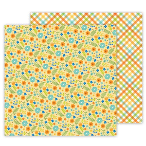 Scrapbooking  Great Outdoors Double-Sided Cardstock 12"X12" Wildflowers Paper 12"x12"