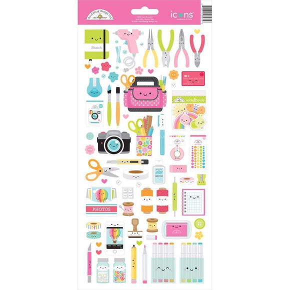 Scrapbooking  Doodlebug Cardstock Stickers 6