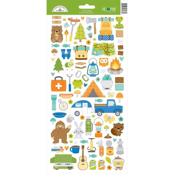 Scrapbooking  Doodlebug Cardstock Stickers 6