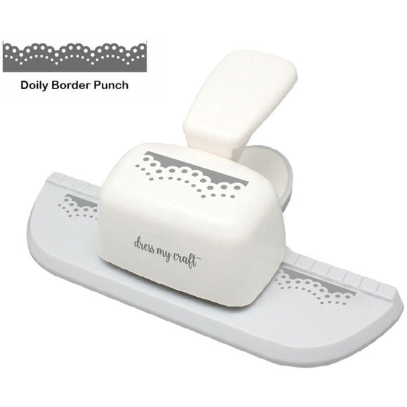 Scrapbooking  Dress My Craft Paper Punch Doily Border punch