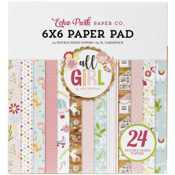 Scrapbooking  All Girl  Double-Sided Paper Pad 6