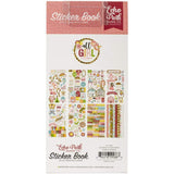 Scrapbooking  All Girl Sticker Book - 16 pages Chipboards