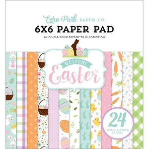 Scrapbooking  Welcome Easter Double-Sided Paper Pad 6"X6" 24/Pkg enamel dots