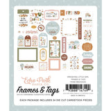 Scrapbooking  Echo Park Cardstock Ephemera 33/Pkg Frames & Tags, Dream Big Little Girl ephemera