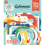 Scrapbooking  Echo Park Cardstock Ephemera 33/Pkg Icons, Endless Summer Ephemera