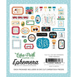 Scrapbooking  Echo Park Cardstock Ephemera 33/Pkg Icons, Play All Day Boy ephemera