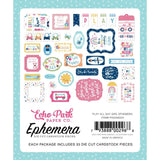 Scrapbooking  Echo Park Cardstock Ephemera 33/Pkg Icons, Play All Day Girl Ephemera