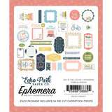 Scrapbooking  Echo Park Cardstock Ephemera 34/Pkg Icon, Day In The Life No. 2 Ephemera