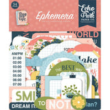 Scrapbooking  Echo Park Cardstock Ephemera 34/Pkg Icon, Day In The Life No. 2 Ephemera