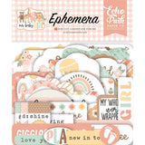 Scrapbooking  Echo Park Cardstock Ephemera 34/Pkg Icon, Our Baby Girl Ephemera