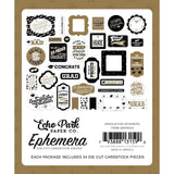 Scrapbooking  Echo Park Graduation Cardstock Ephemera 34/Pkg Ephemera