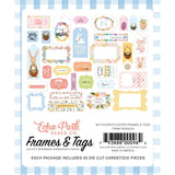 Scrapbooking  Echo Park My Favorite Easter Cardstock Ephemera 33/Pkg Frames & Tags ephemera