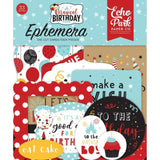 Scrapbooking  Magical Birthday Boy Cardstock Ephemera 33/Pkg Icons Ephemera