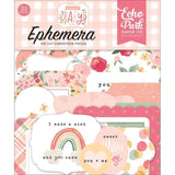 Scrapbooking  Welcome Baby Girl Cardstock Ephemera 33/Pkg Icons Ephemera