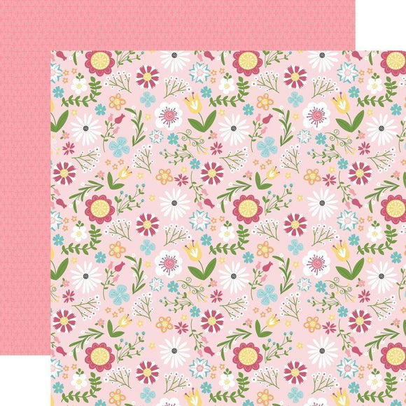 Scrapbooking  All Girl Double-Sided Cardstock 12