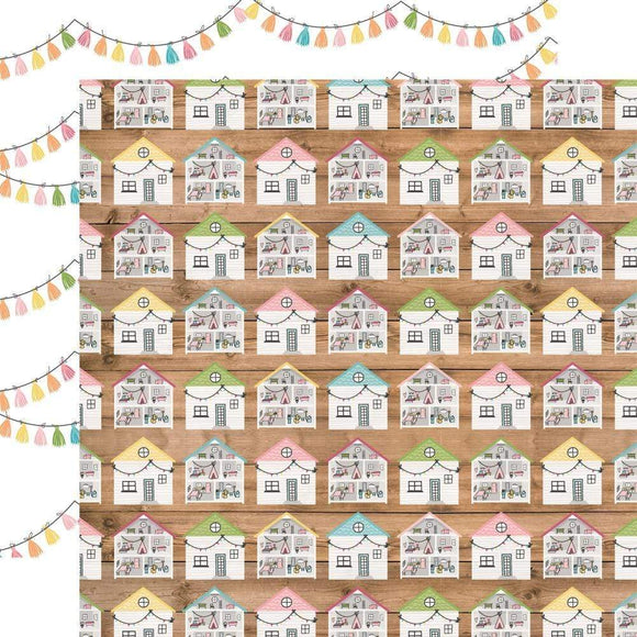 Scrapbooking  All Girl Double-Sided Cardstock 12