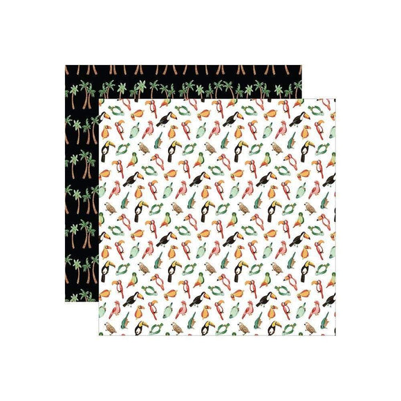 Scrapbooking  Animal Kingdom Double-Sided Cardstock 12