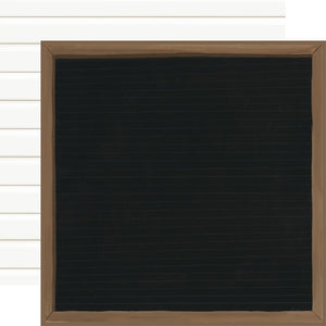 Scrapbooking  Coffee & Friends Double-Sided Cardstock 12"X12" -  Letterboard Paper 12"x12"