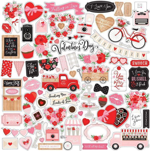 Scrapbooking  Cupid & Co. Cardstock Stickers 12