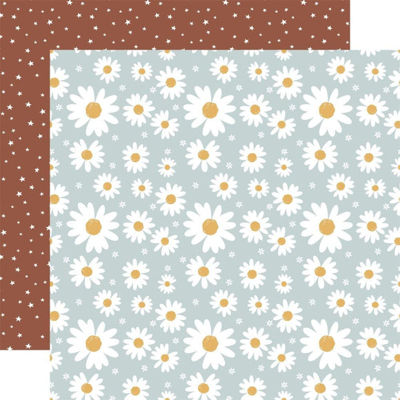 Scrapbooking  Echo Park Dream Big Little Girl Double-Sided Cardstock 12