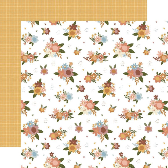 Scrapbooking  Echo Park Dream Big Little Girl Double-Sided Cardstock 12