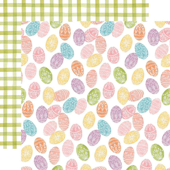 Scrapbooking  Echo Park Favorite Easter Double-Sided Cardstock 12